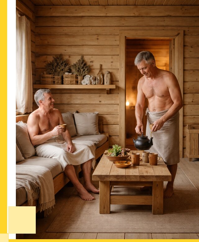 Бани с комнатой отдыха под ключ в Чебаркуле от 483165 р. | ЭриданЧбр