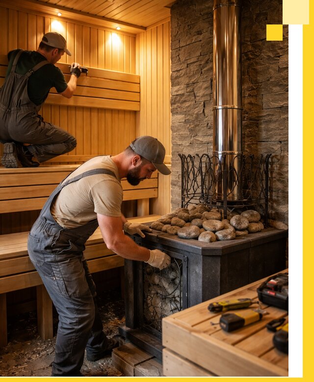 Комплексный дизайн бань, саун и зон отдыха в Чебаркуле