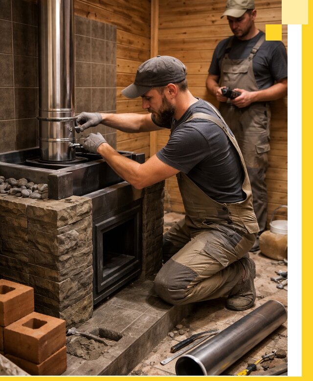 Изготовление и установка банных печей под ключ в Чебаркуле