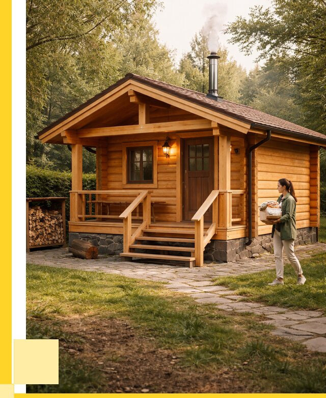 Купить баню под ключ в Чебаркуле от 697905 р. | ЭриданЧбр