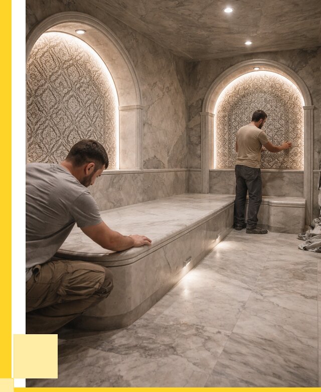 Турецкие бани под ключ в Чебаркуле от 268425 р. | ЭриданЧбр