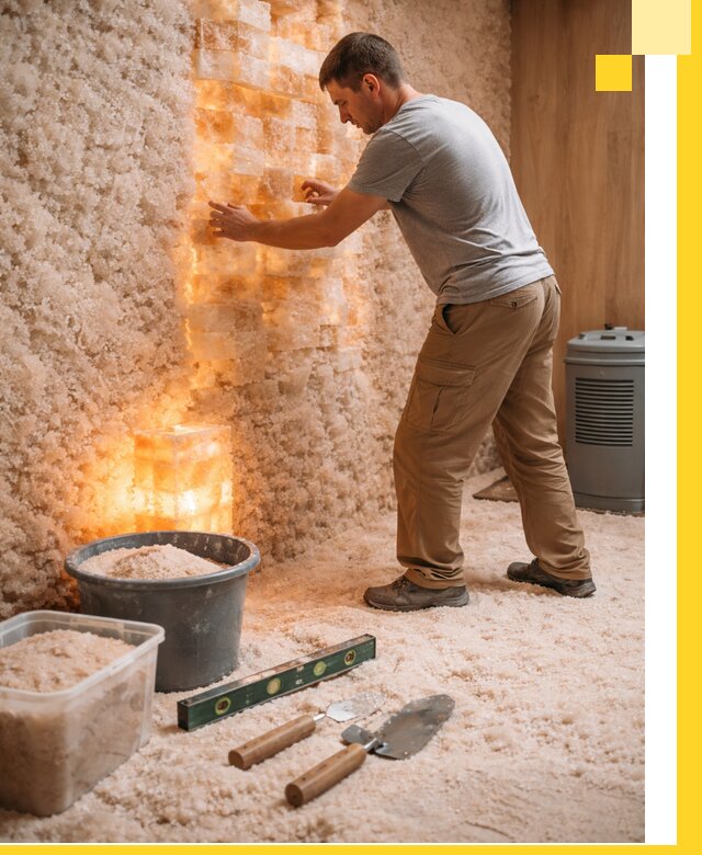 Проектирование и монтаж соляных комнат в Чебаркуле под ключ